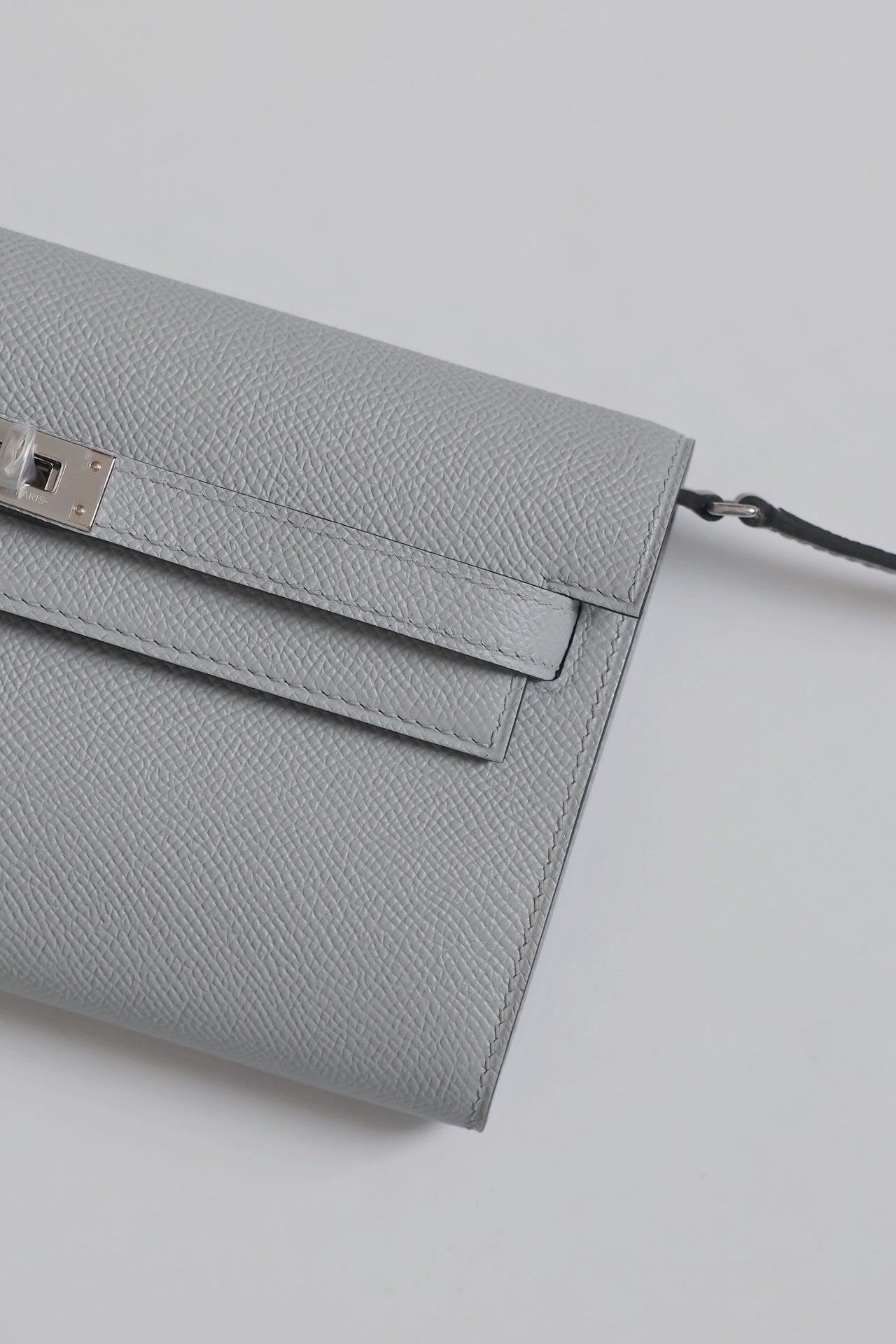 Hermès Kelly Classique To Go Bleu Glacier Epsom