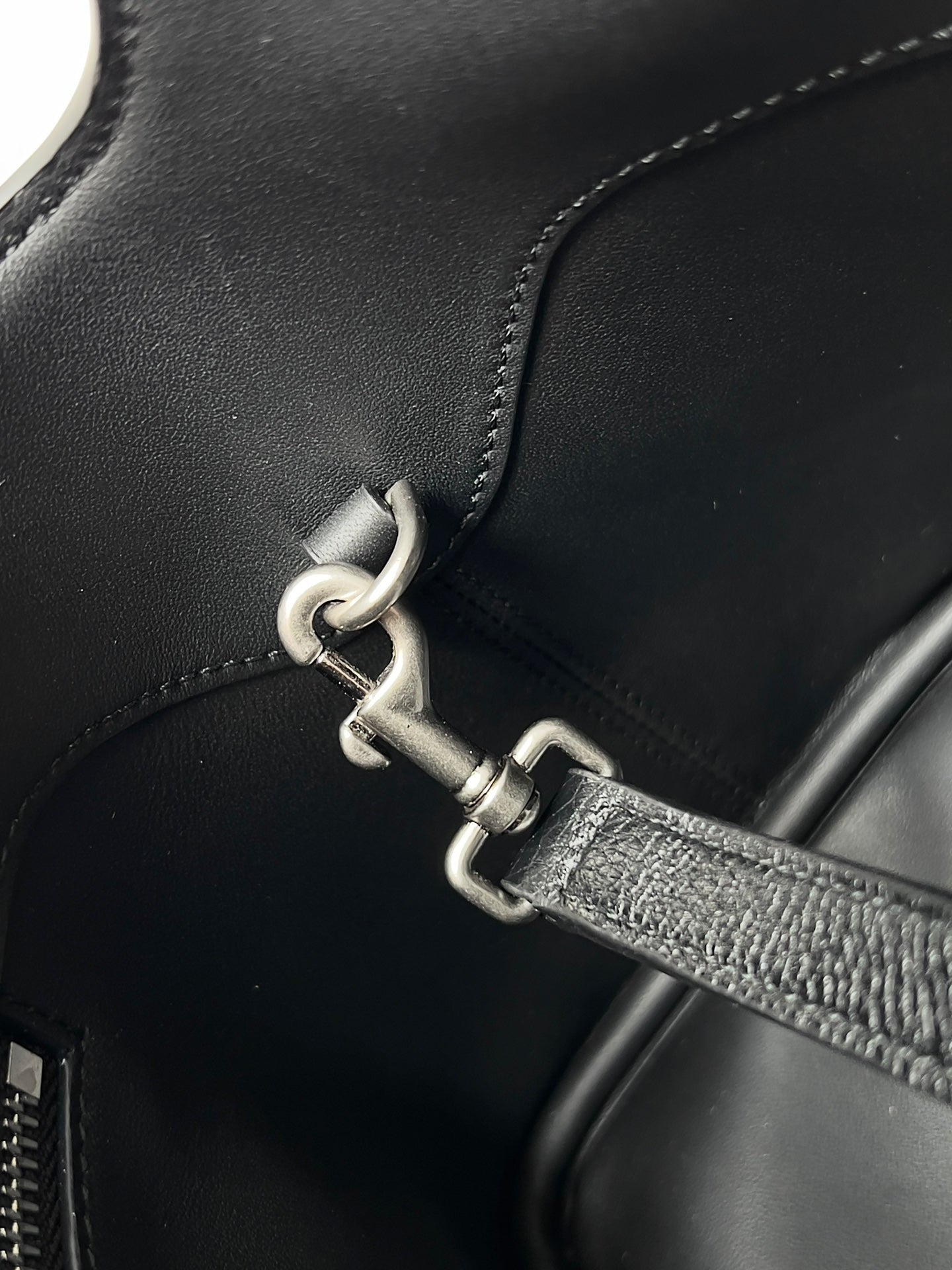 Balenciaga Locker Hobo Black Grained Calfskin Bag