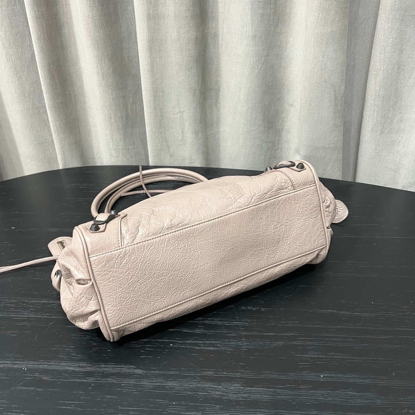 Balenciaga Bel Air Black Smooth Calfskin Shoulder Bag