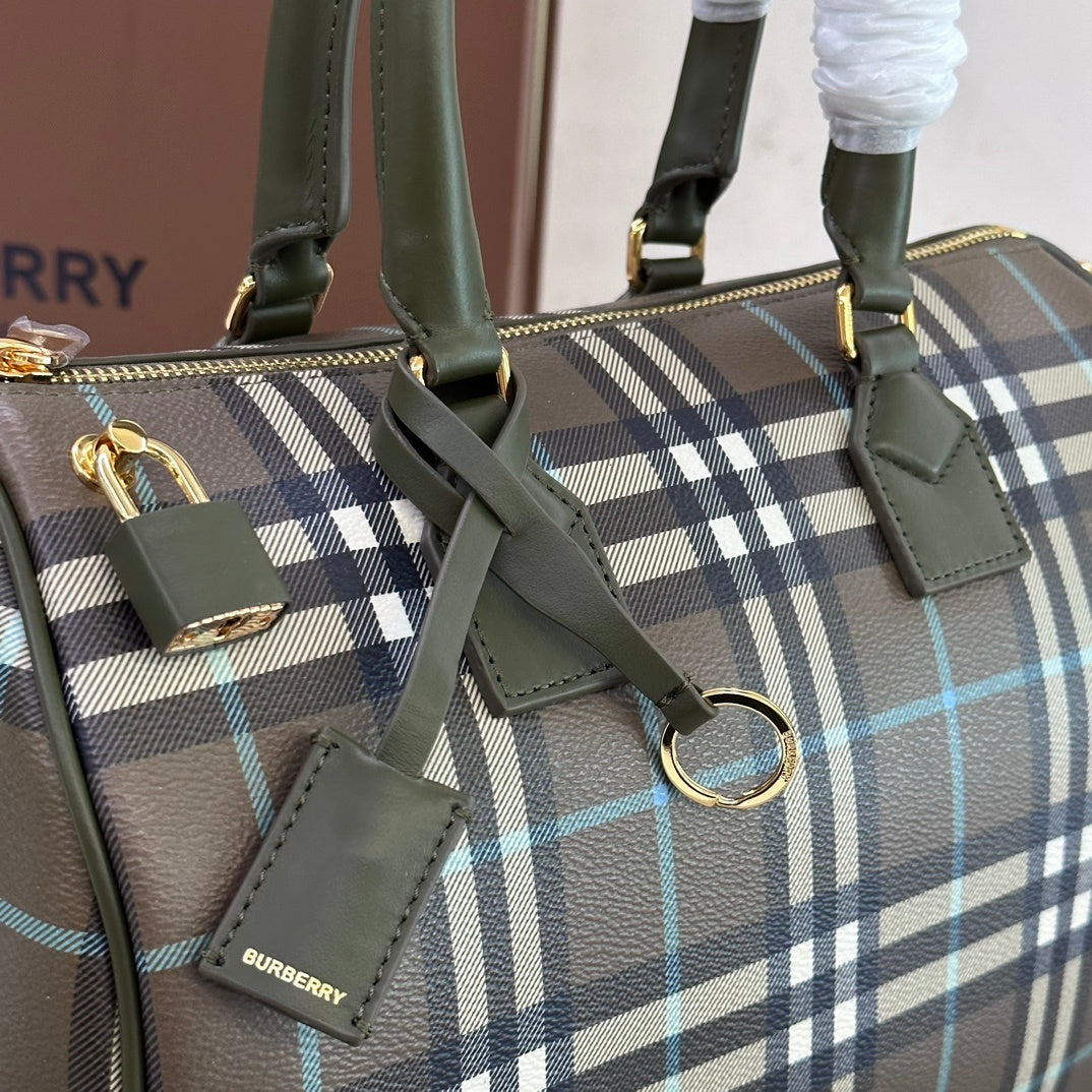 Burberry Murray Archive Beige Check Nylon Backpack