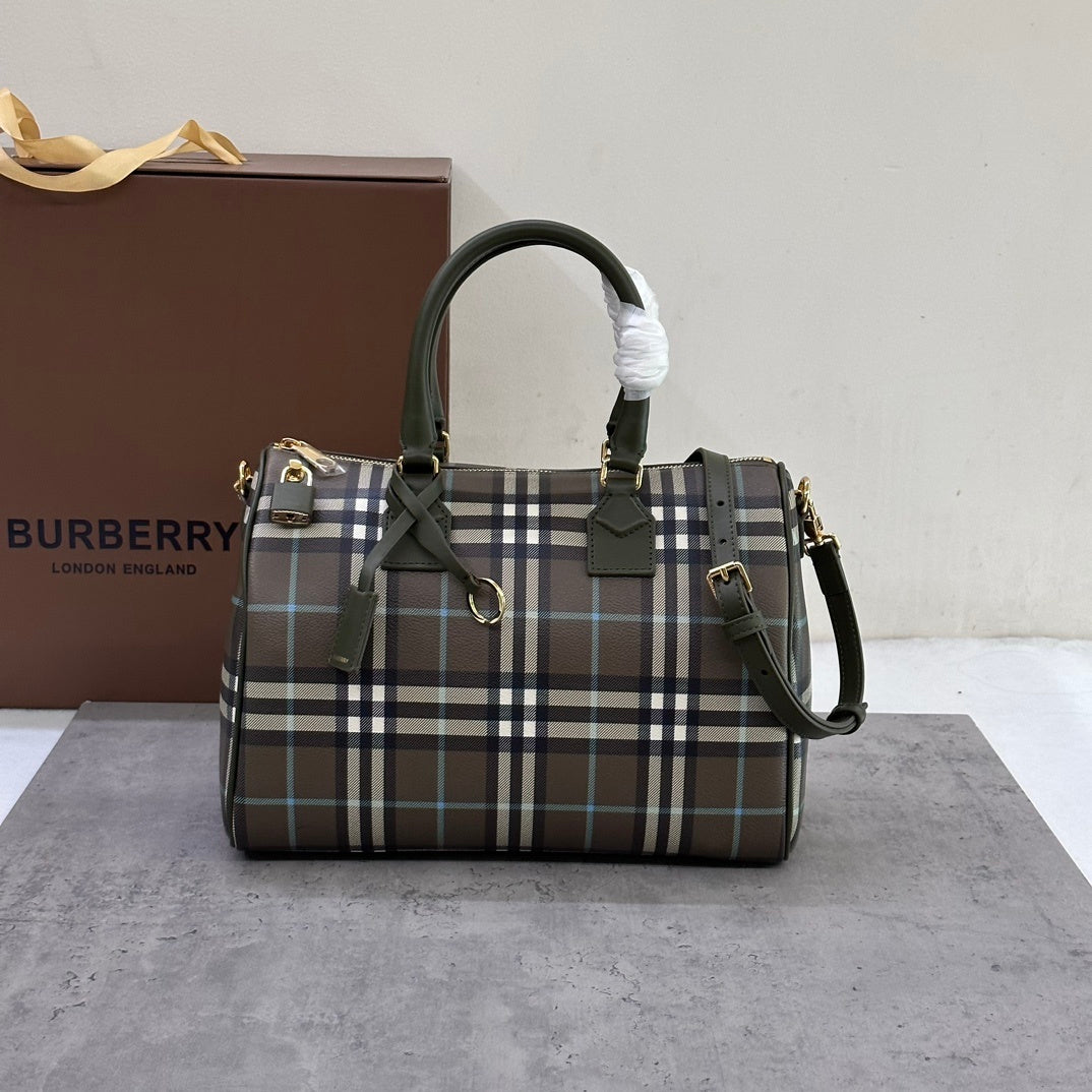 Burberry Murray Archive Beige Check Nylon Backpack