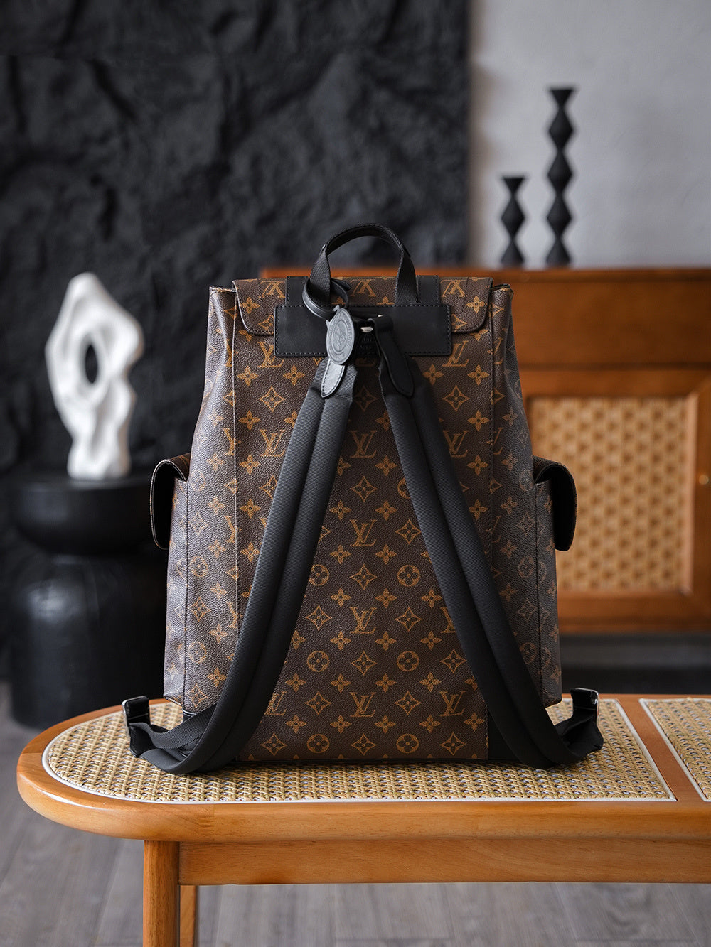 Louis Vuitton Christopher MM Backpack in Monogram Canvas