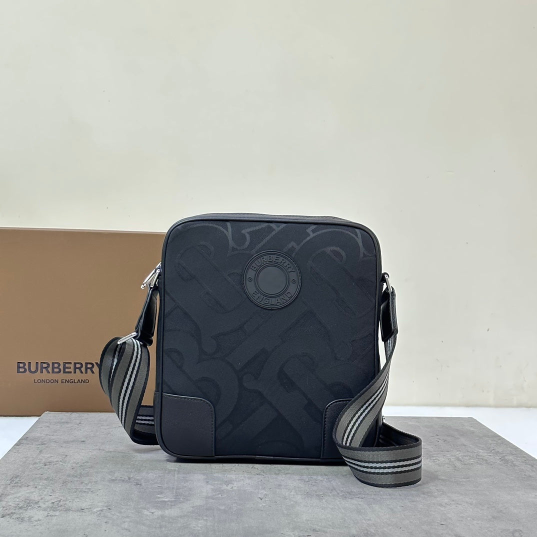 Burberry Paddy Monogram Jacquard Crossbody Bag with TB Monogram