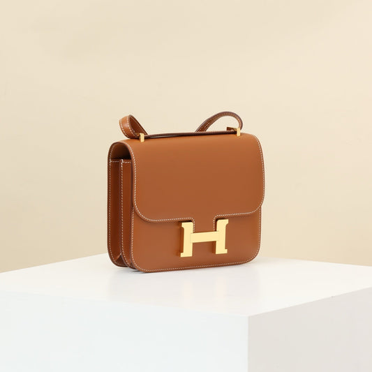 Hermès Constance 18 Gold Epsom Leather