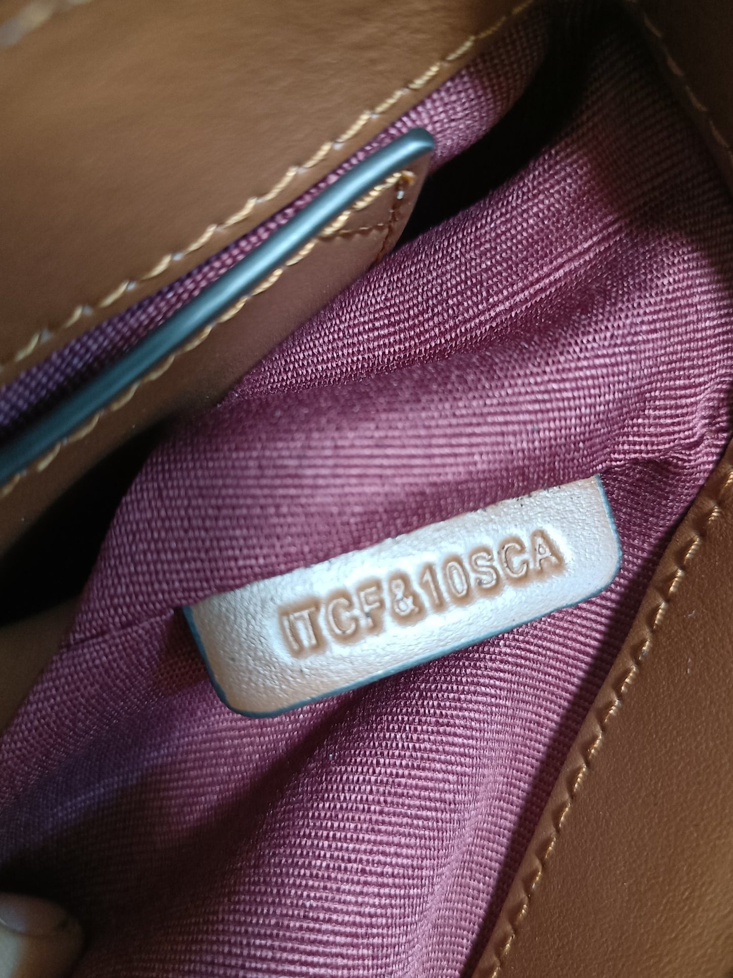 Burberry Note Crossbody Bag Archive Beige Check with Briar Brown Leather Trim