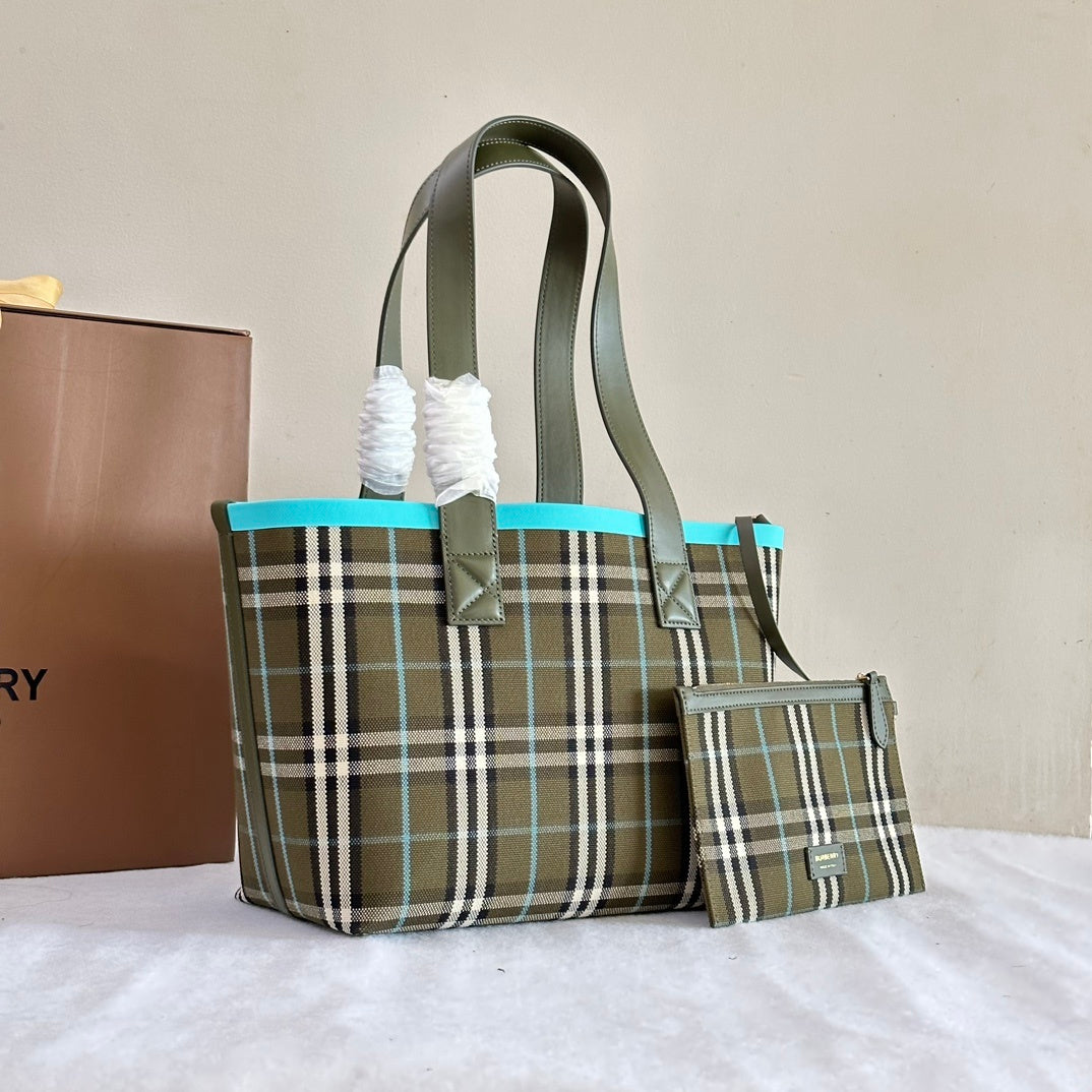 Burberry Murray Archive Beige Check Nylon Backpack