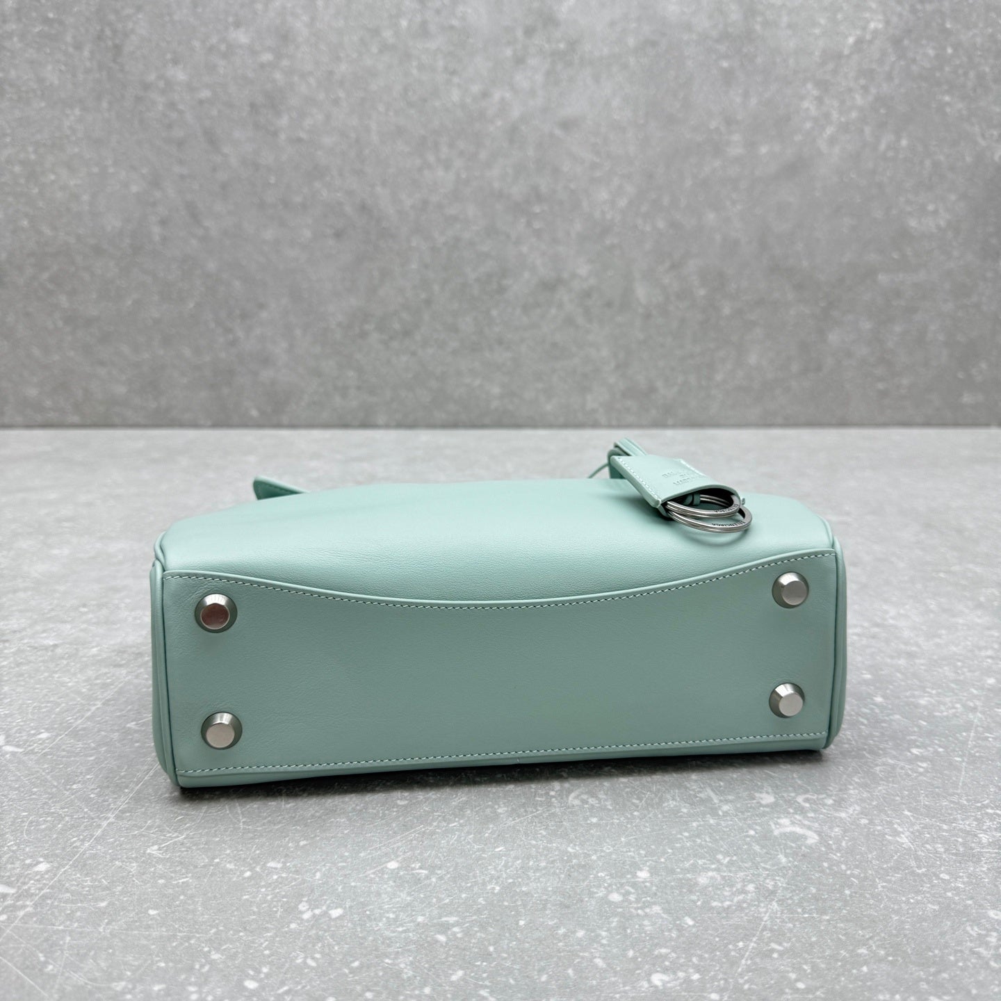 Balenciaga Rodeo Small Mineral Green Leather Bag