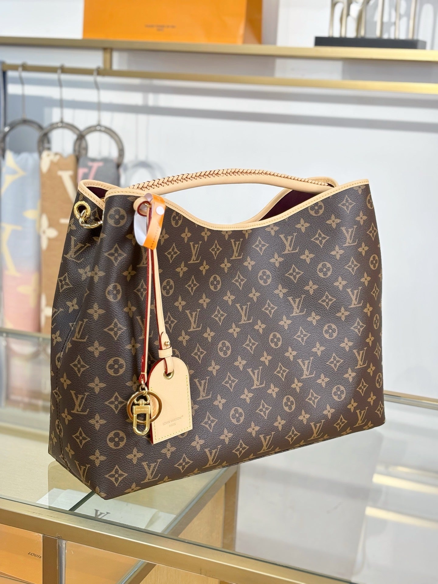 Louis Vuitton Again Handbag in Monogram Canvas