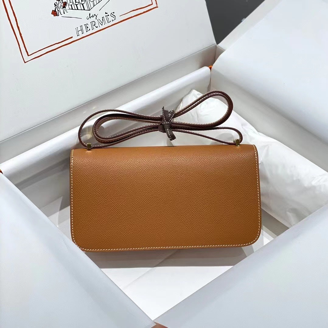 Hermès Constance 18 Gold Epsom Leather Bag