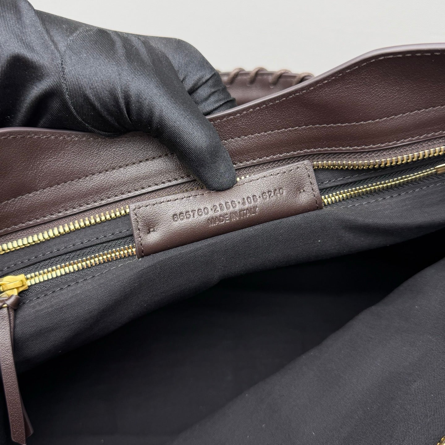 Balenciaga Le City Medium Moka Brown Suede Bag