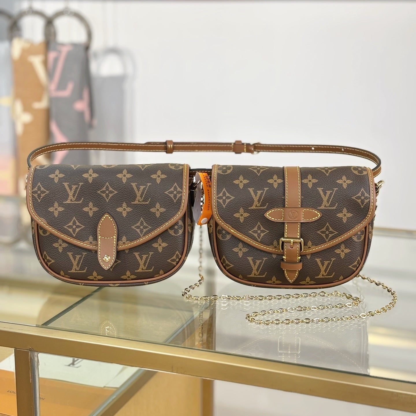 Louis Vuitton Duo BB Bag – Monogram Canvas with Cowhide Leather Trim
