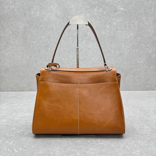 Balenciaga Rodeo Tan Cowboy Leather Handbag