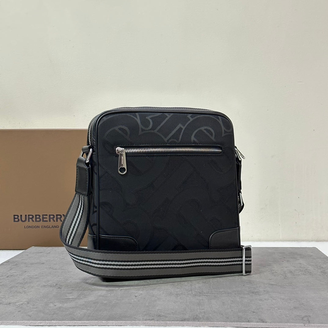Burberry Paddy Monogram Jacquard Crossbody Bag with TB Monogram