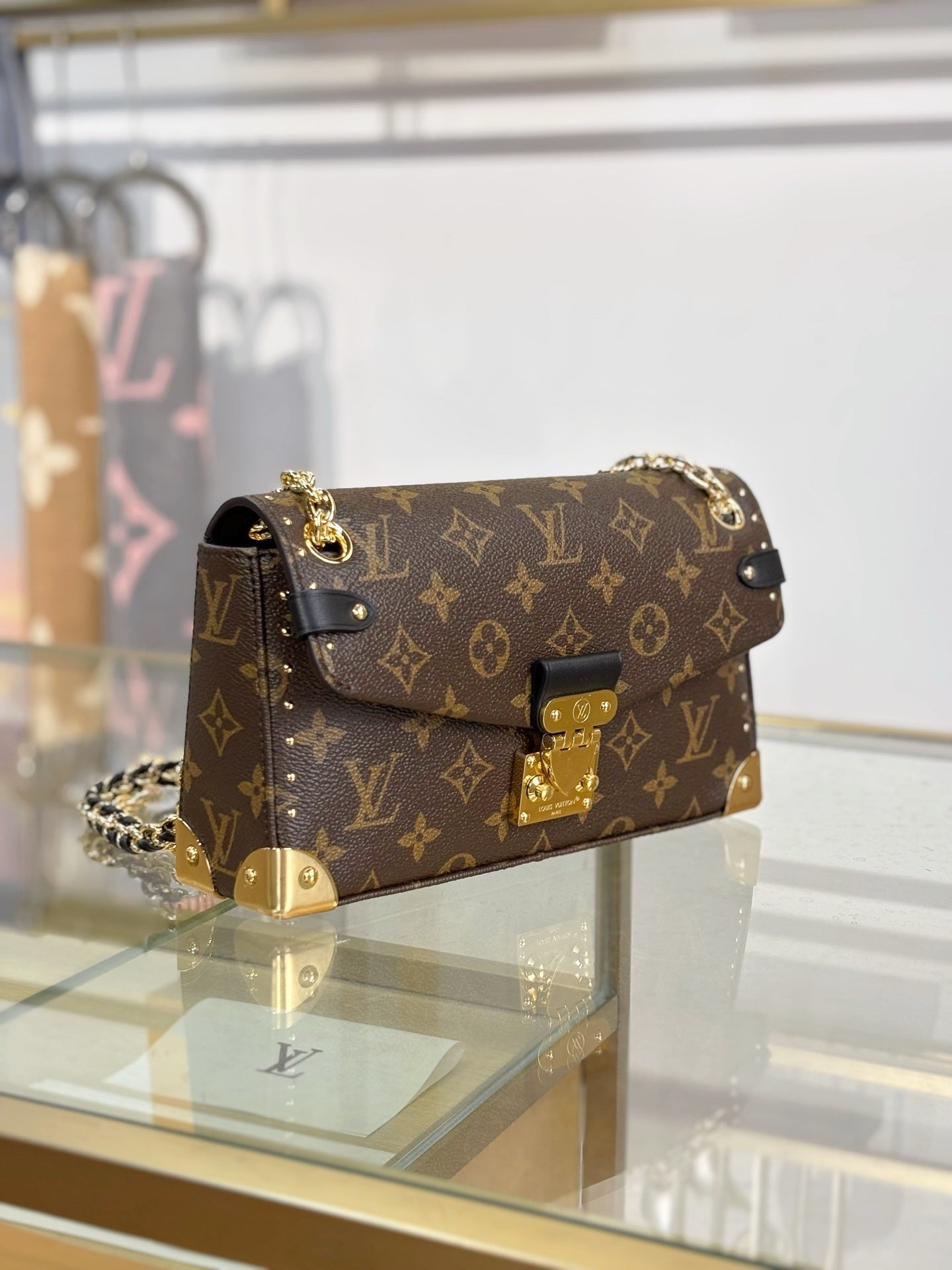 Louis Vuitton Monogram Trunkie Handbag in Iconic Monogram Canvas