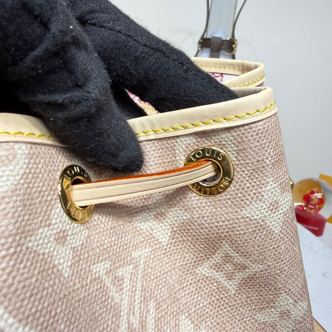 Louis Vuitton Montsouris PM Monogram Canvas Handbag Luxury Designer Bag