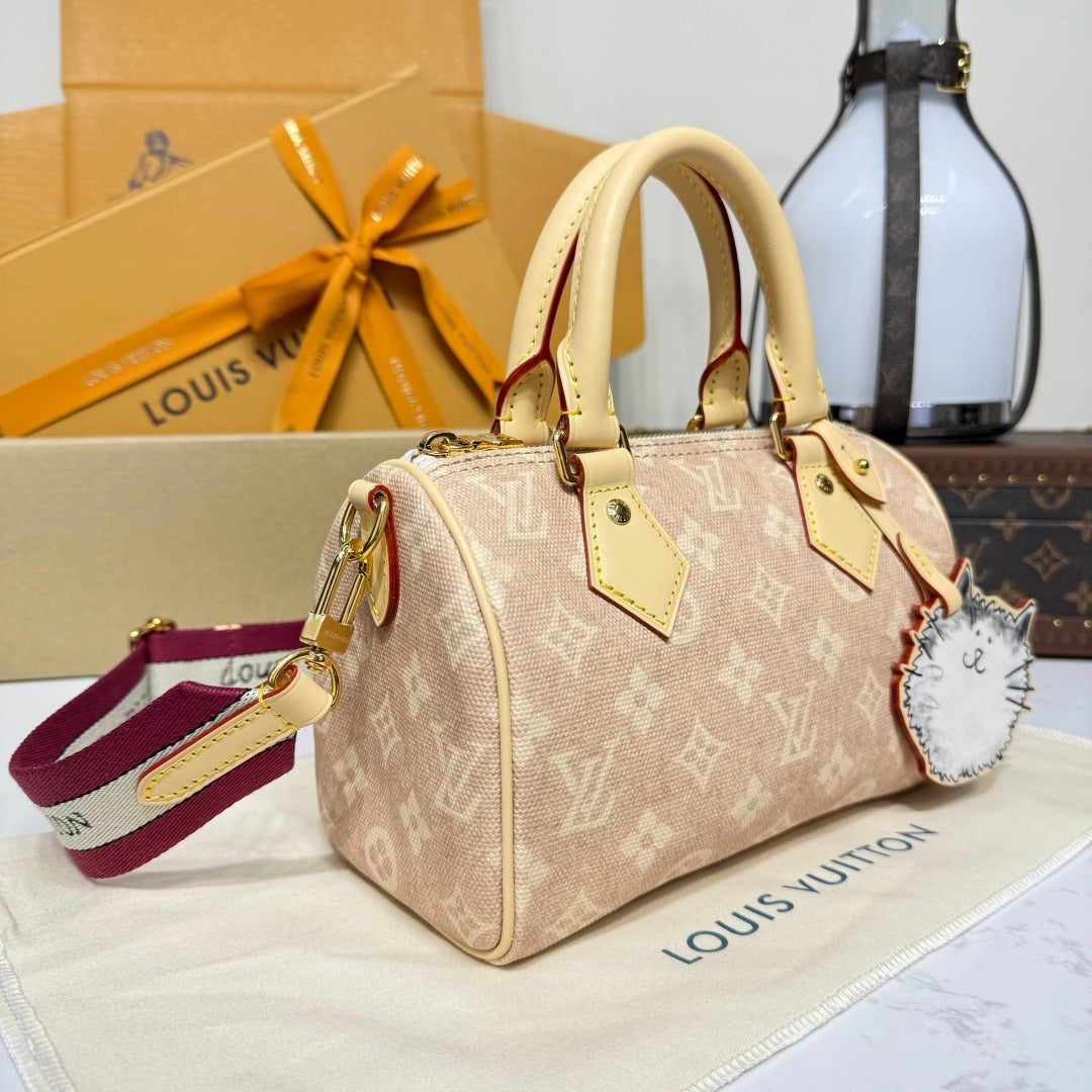 Louis Vuitton Speedy Bandoulière 20 Women’s Luxury Designer Handbag