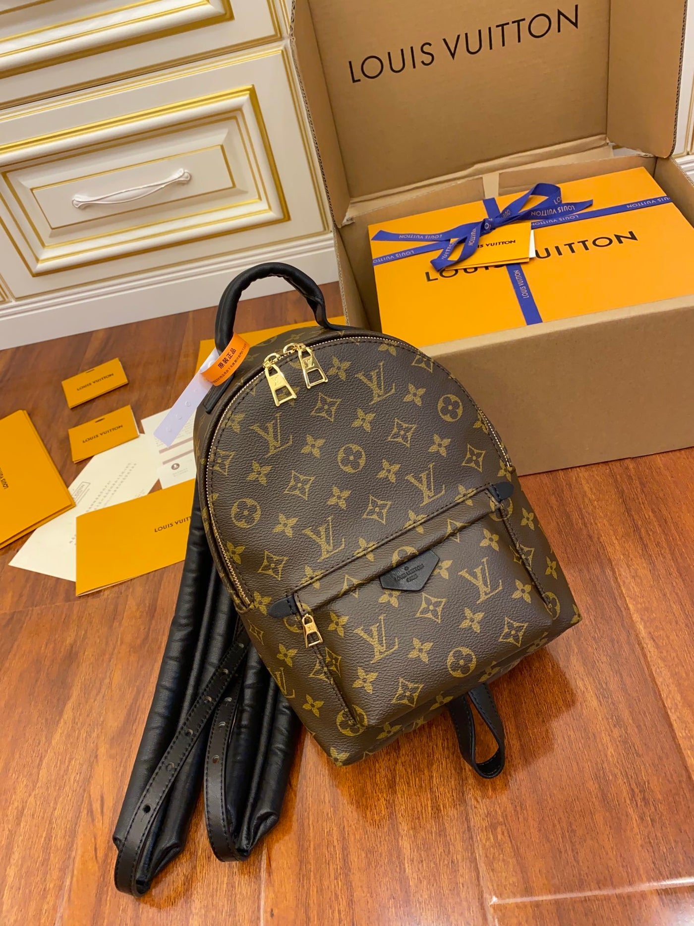 Louis Vuitton Palm Springs Backpack – Monogram Canvas, Brown (M41560)
