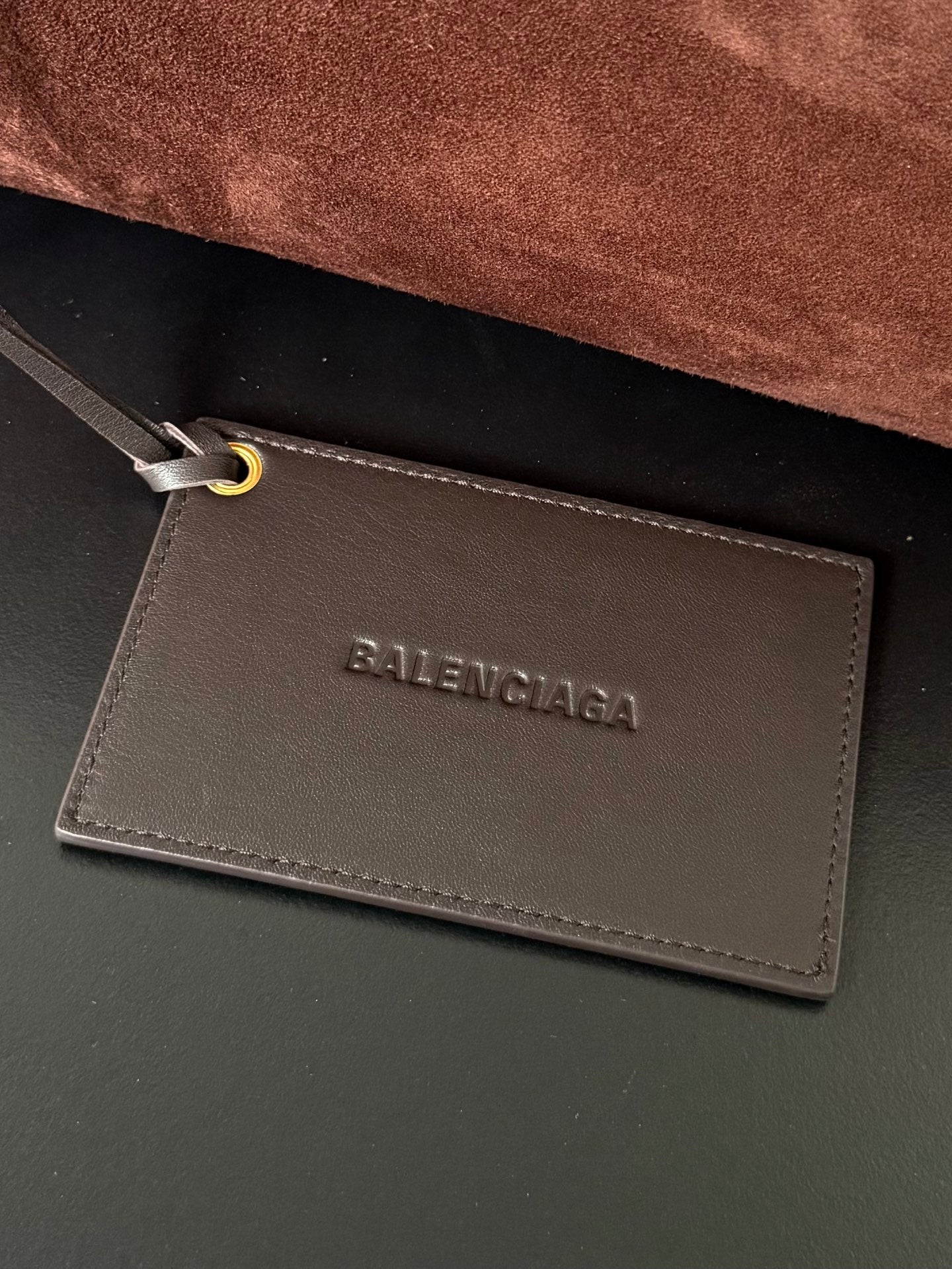 Balenciaga Le City Medium Moka Brown Suede Tote