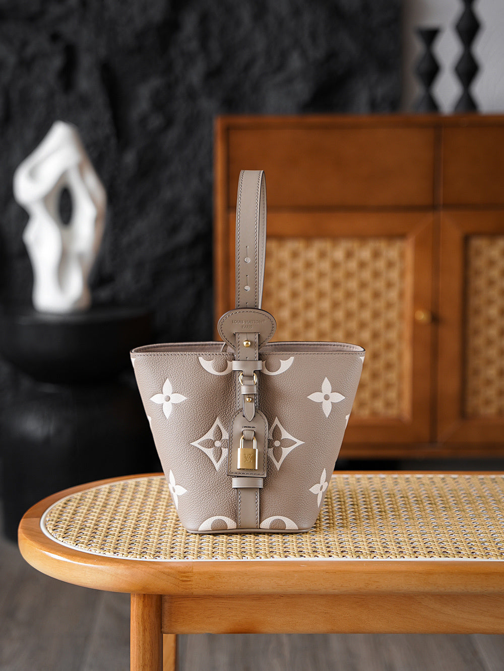 Louis Vuitton All In BB Bag – Tourterelle/Crème Bicolor Monogram Empreinte Leather