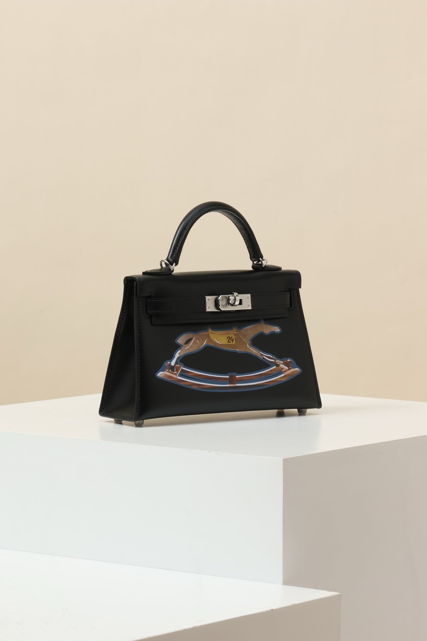 Hermès Kelly 20 Mini Cheval de Bois Handbag