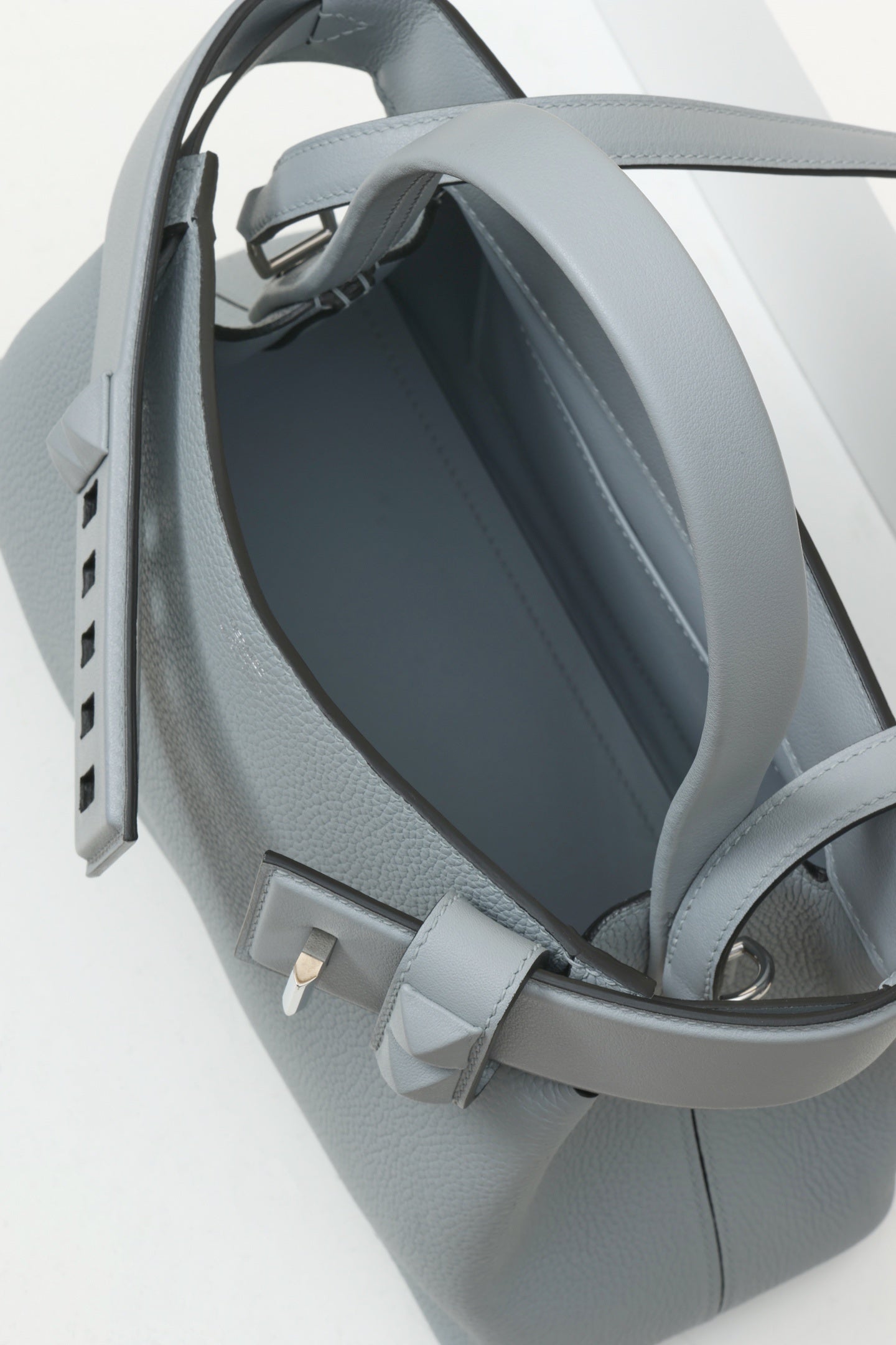 Hermès Medor Bag Gris Meyer Togo & Swift Leather
