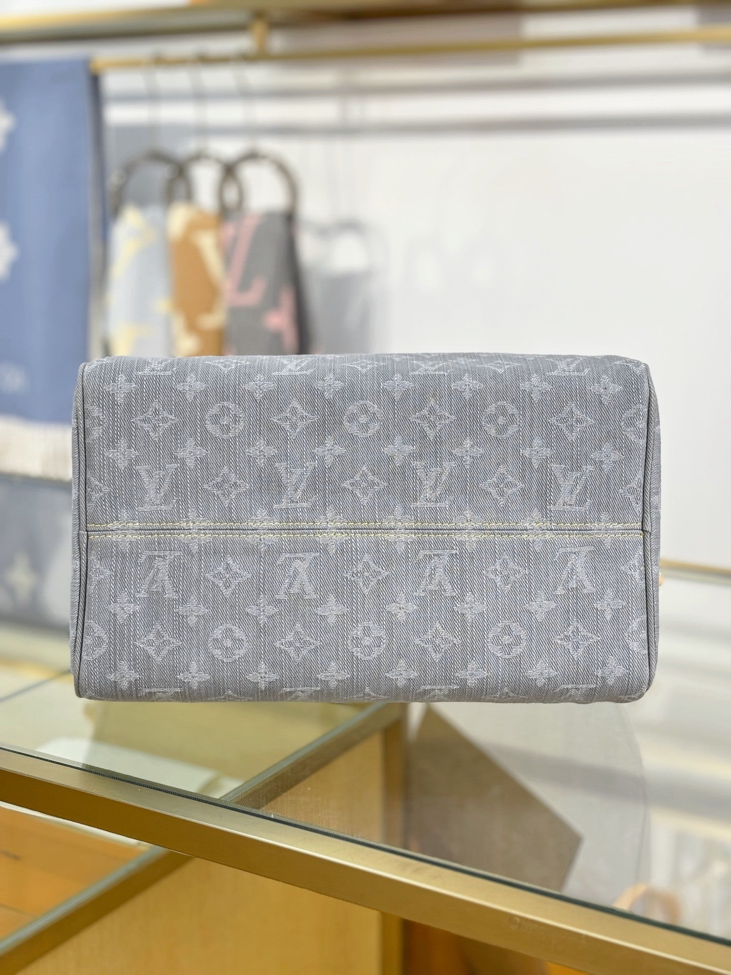 Louis Vuitton Speedy Soft 30 in Monogram Denim