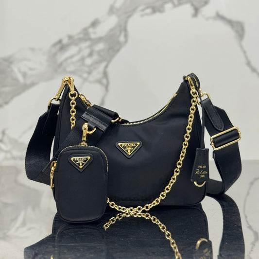 Prada Re-Edition 2005 Re-Nylon Bag – Iconic Designer Nylon Shoulder Bag