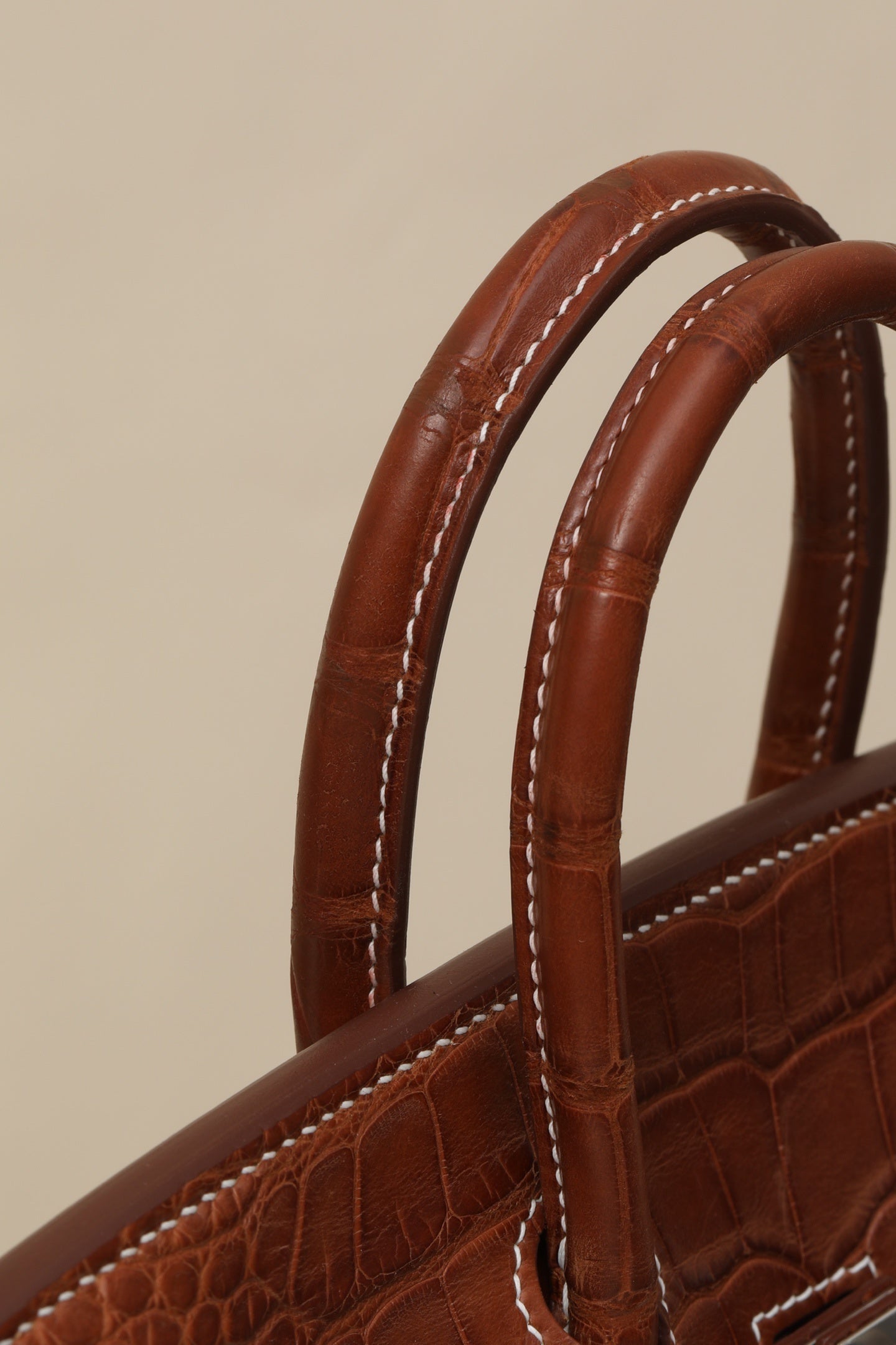Hermès Birkin 35 Matte Fauve Barenia Alligator