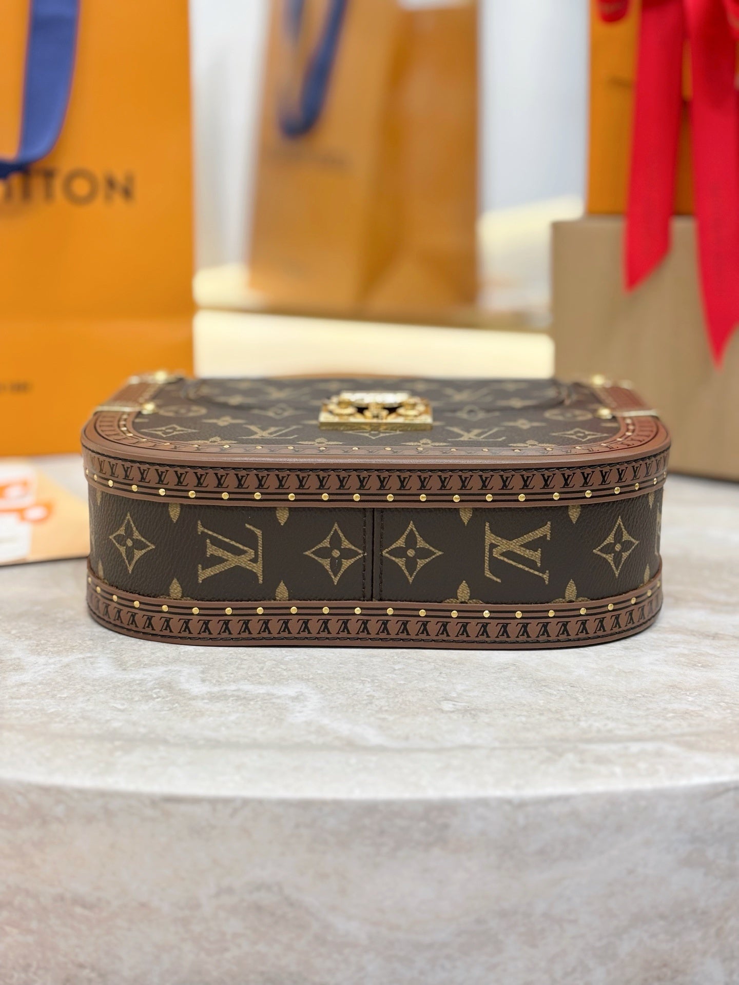Louis Vuitton Montsouris Trunk Backpack in Monogram Canvas