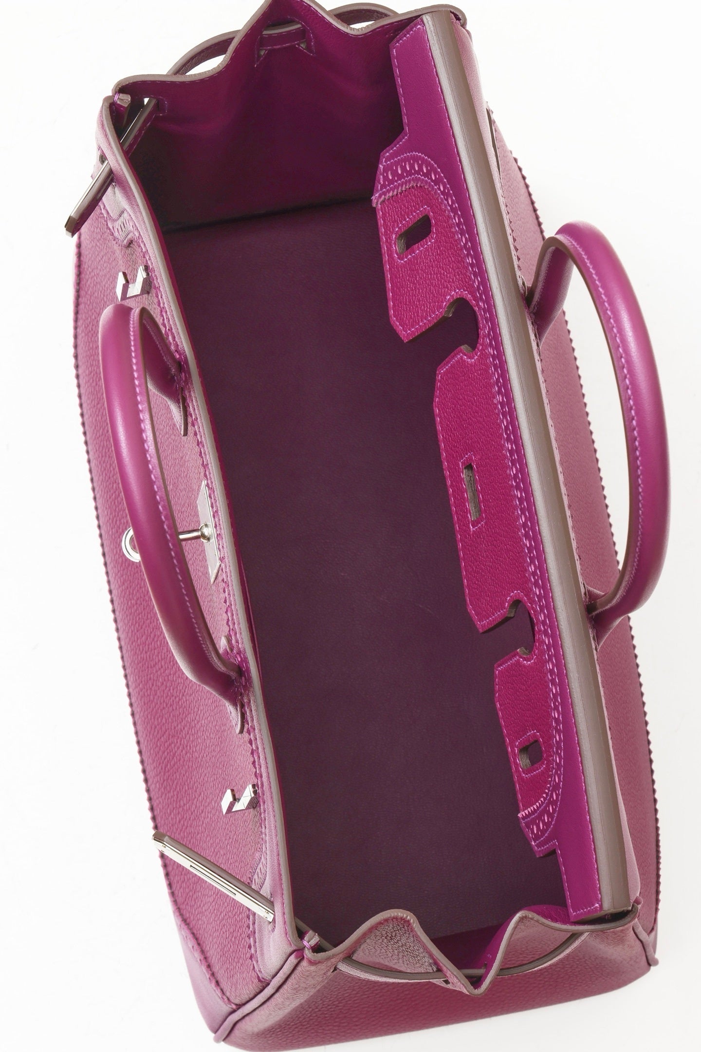 Hermès Birkin Ghillies 30/35 Anemone Purple Leather