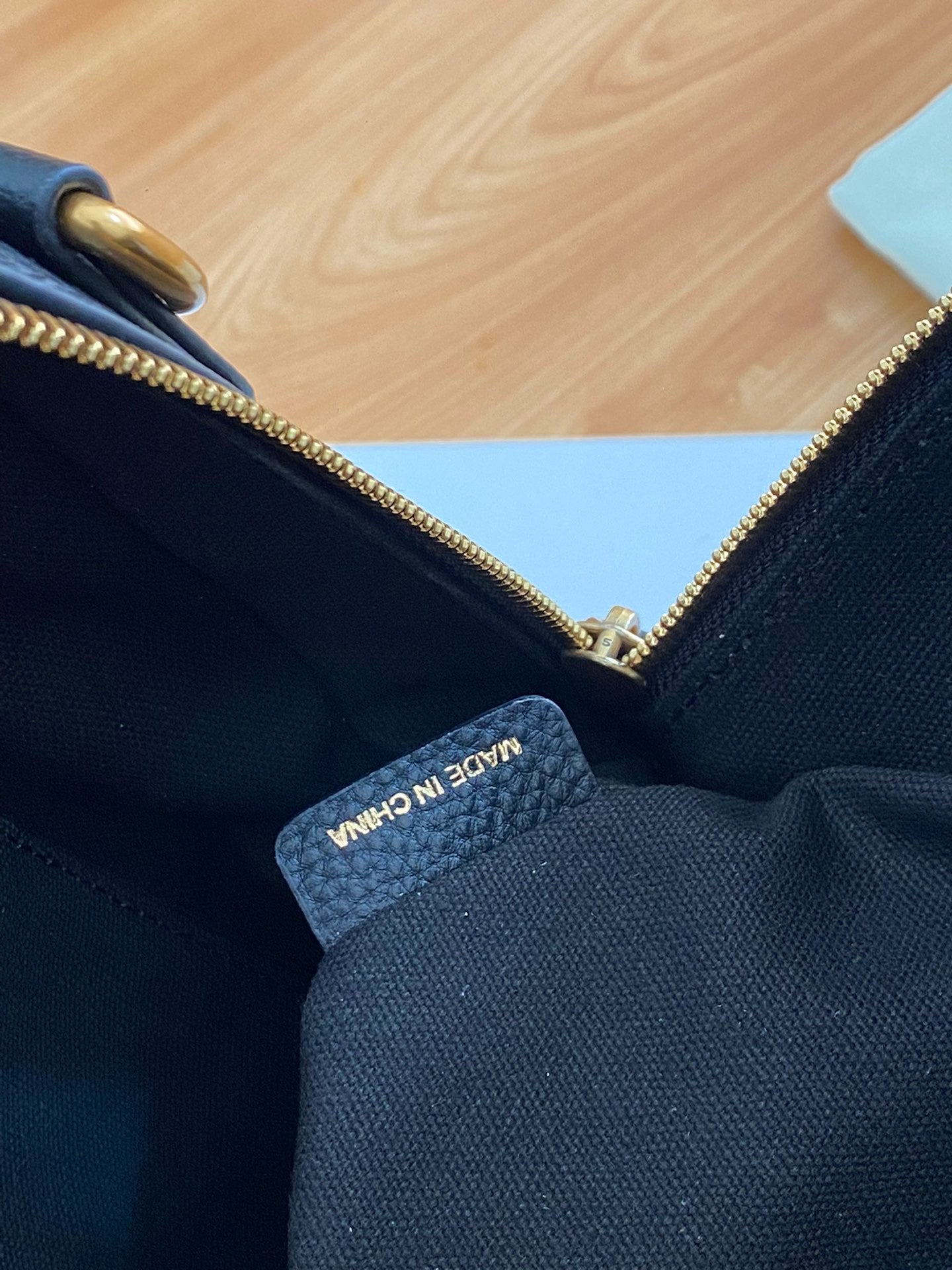 Burberry Black Grain Leather Briefcase with Gold Hardware