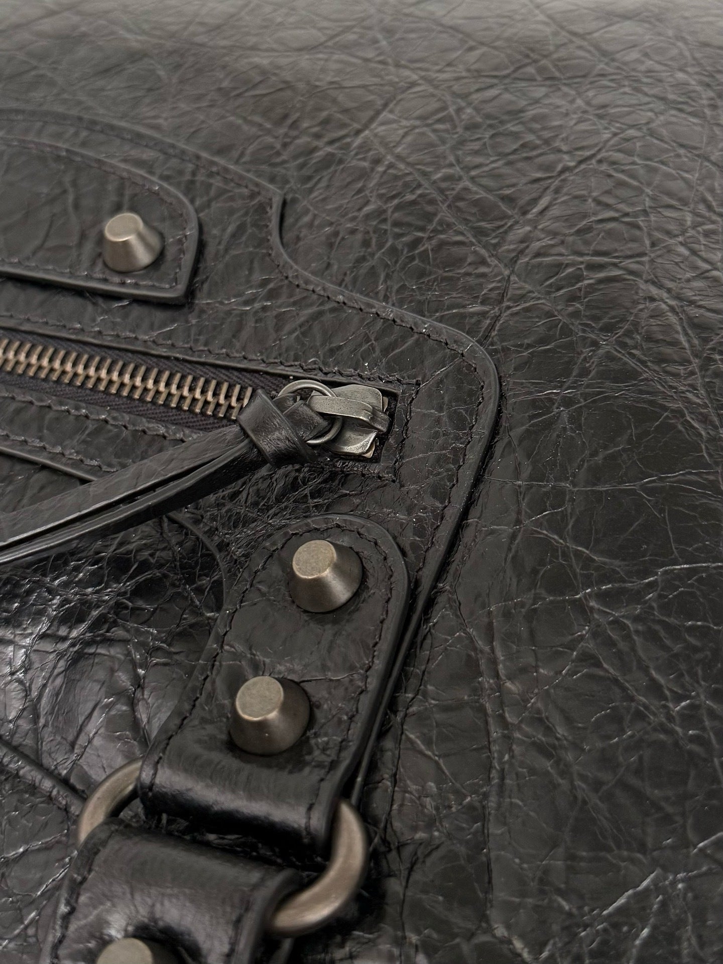 Balenciaga Le City Large Arena Lambskin Bag