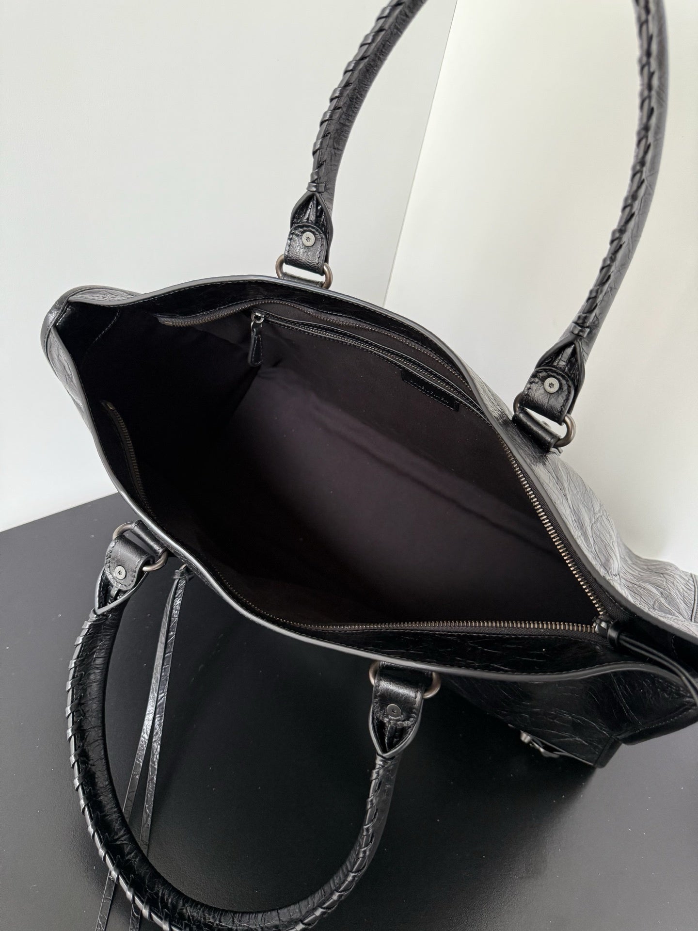 Balenciaga Le City Large Arena Lambskin Bag