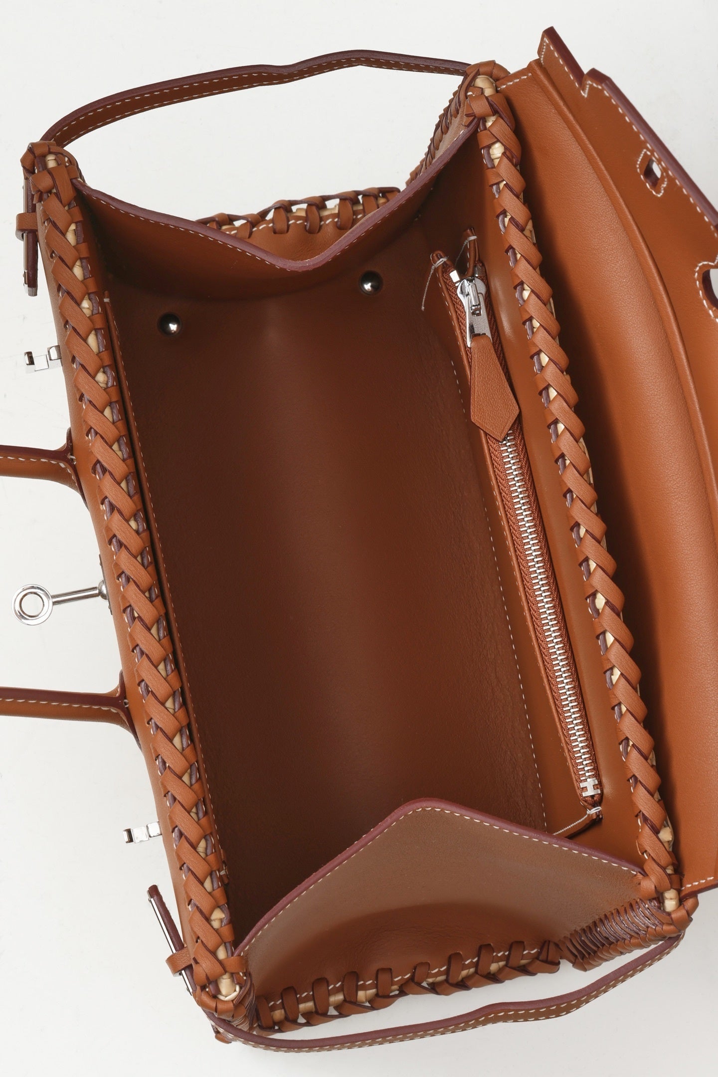 Hermès Birkin 25 Picnic Wicker Gold Swift Leather