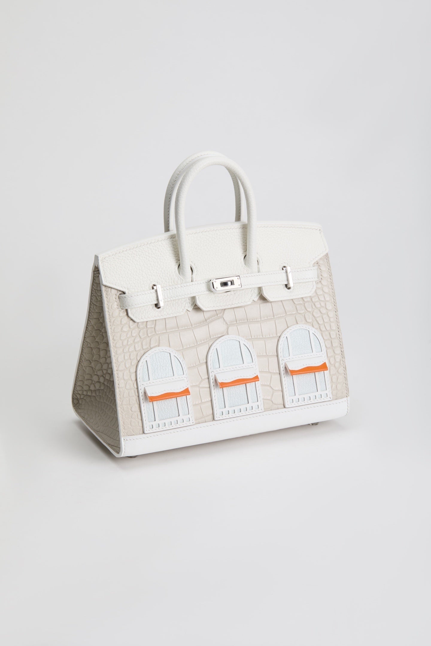 Hermès Birkin 20 Faubourg Snow – Ultra Rare Luxury Collector’s Handbag