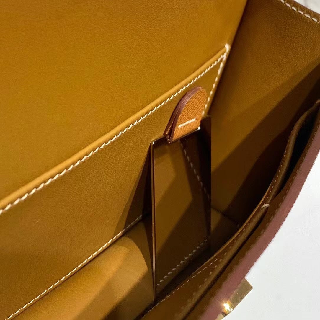 Hermès Constance 18 Gold Epsom Leather Bag