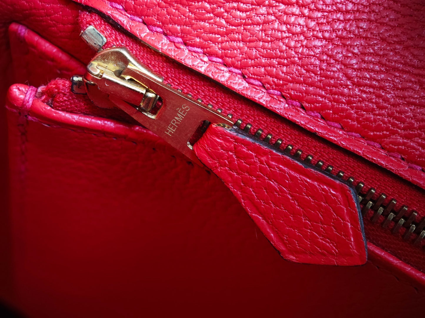 Hermès Birkin Red Crocodile Gold Hardware