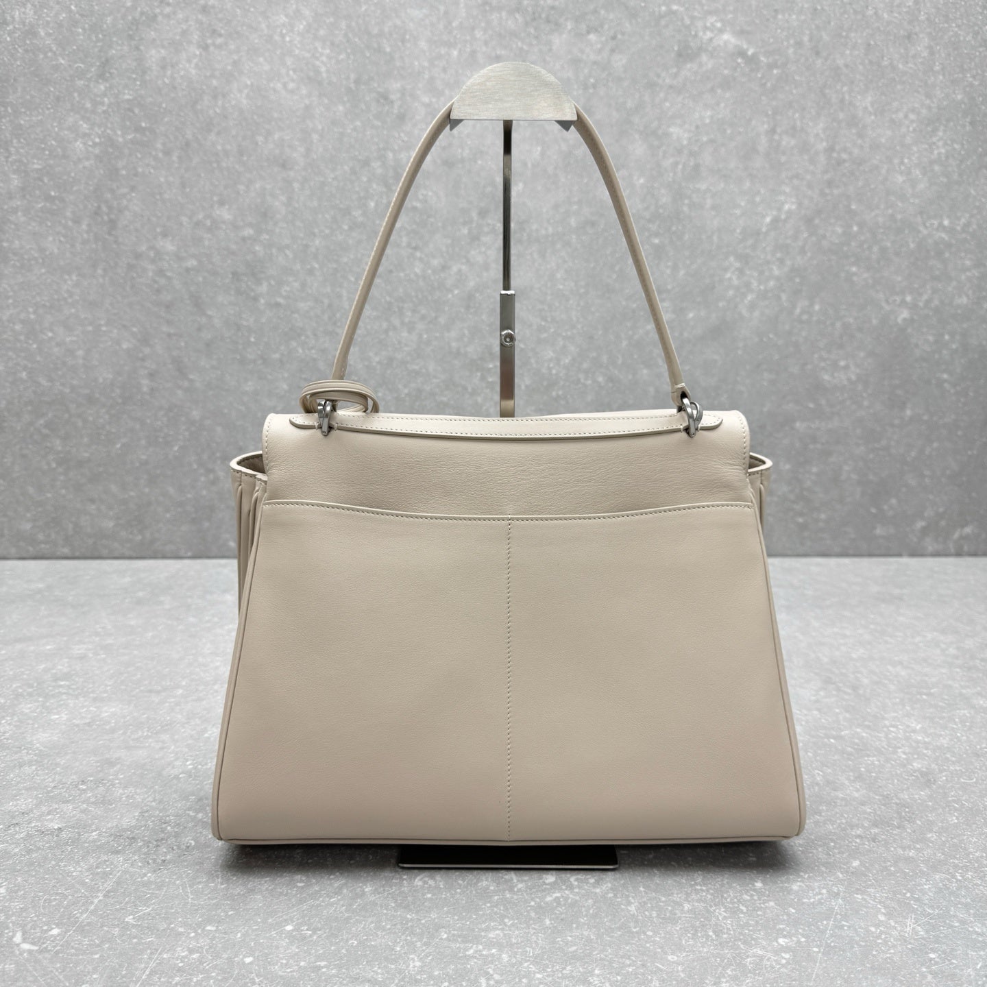 Balenciaga Rodeo Almond Leather Handbag