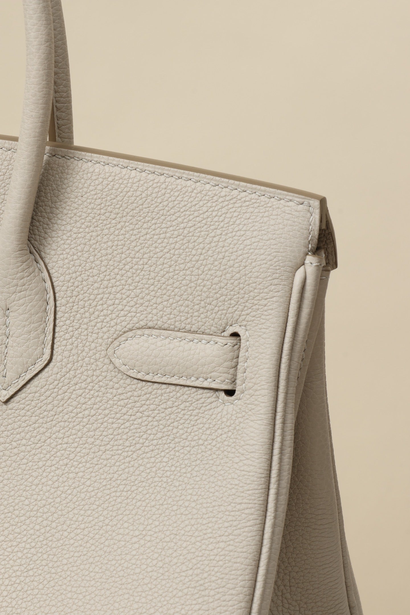 Hermès Birkin Craie White Gold Hardware