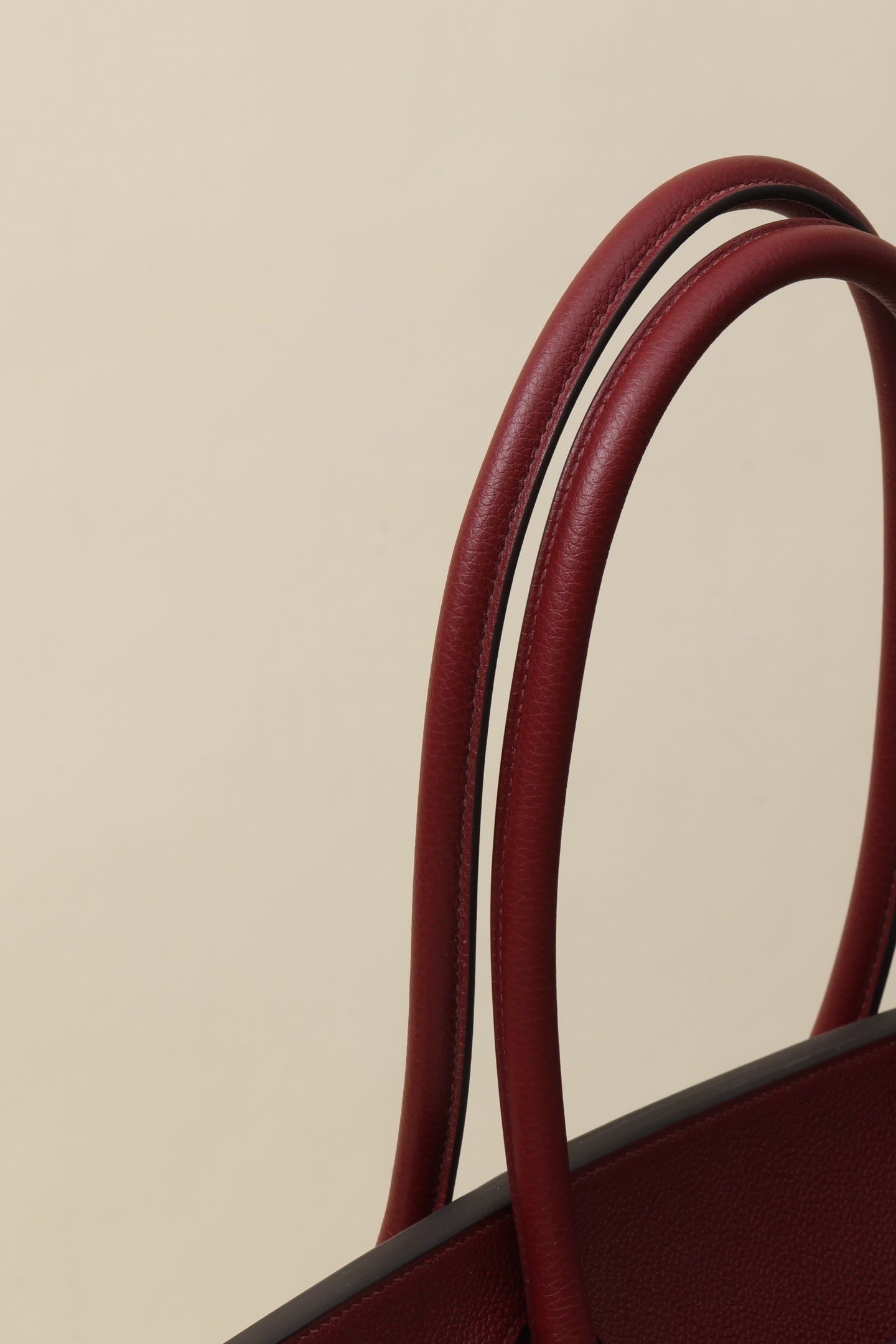 Hermès Birkin 35 Rouge H Leather with Palladium Hardware