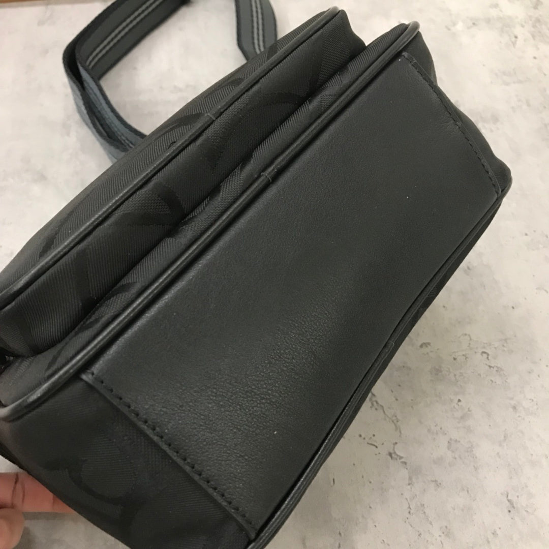Burberry Paddy Crossbody Bag in Black TB Monogram Jacquard