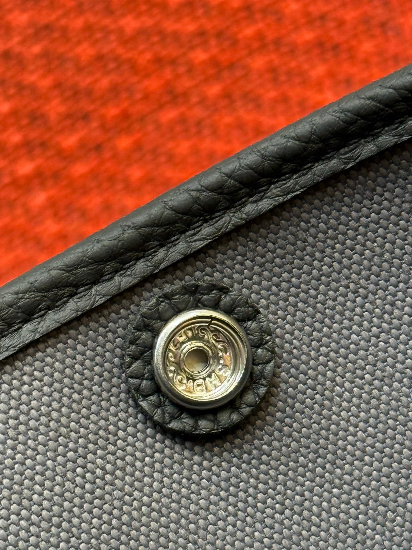 Hermès Garden Party 30 Ardoise Canvas & Negonda Leather Tote