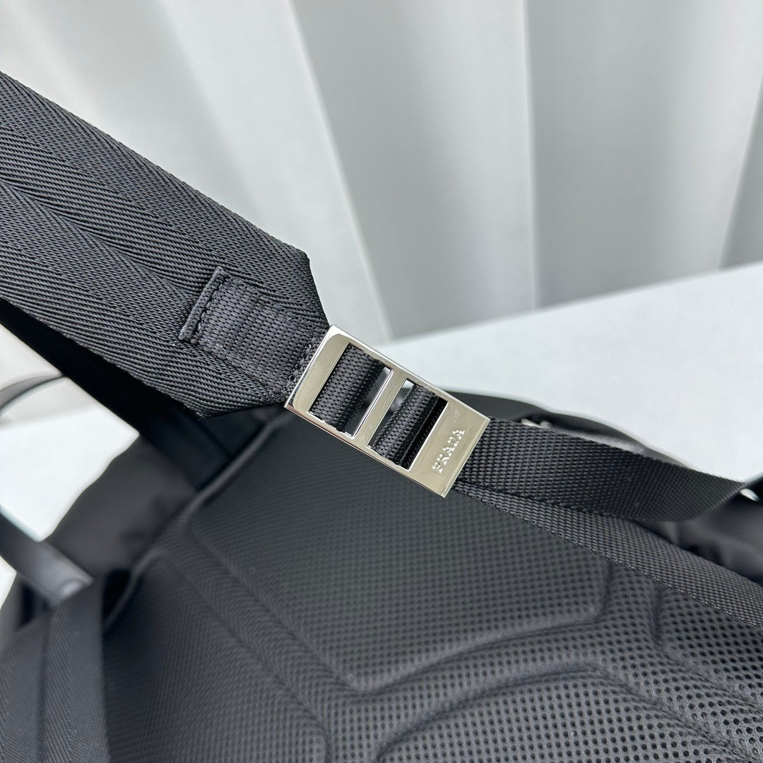 Prada Re-Nylon and Saffiano Leather Backpack