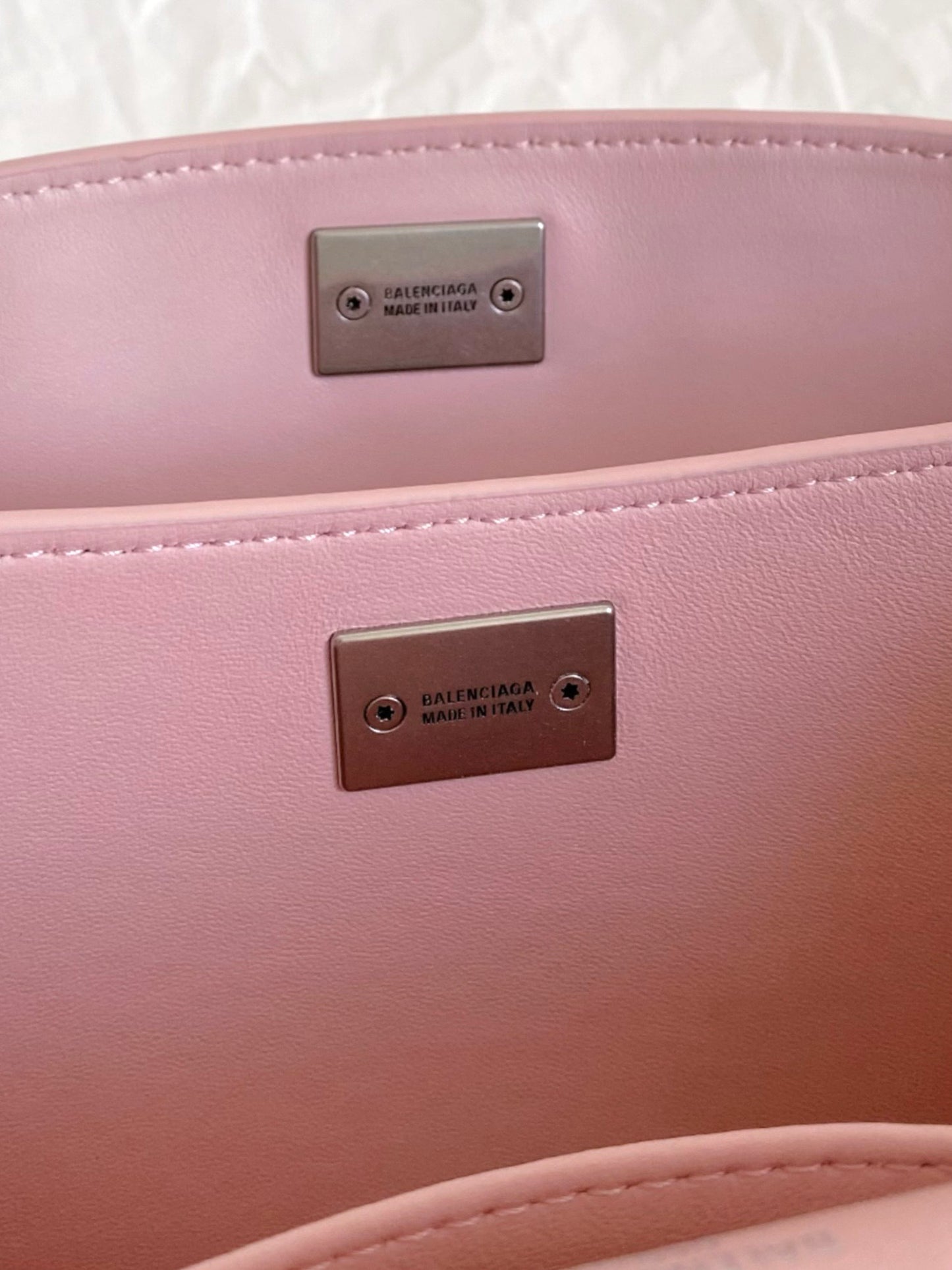 Balenciaga Rodeo Mini Suede Pink Bag