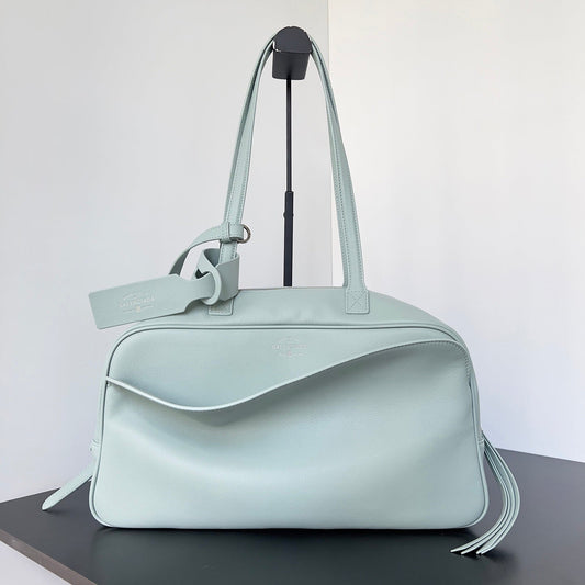 Balenciaga Carrie Bowling Bag Light Green