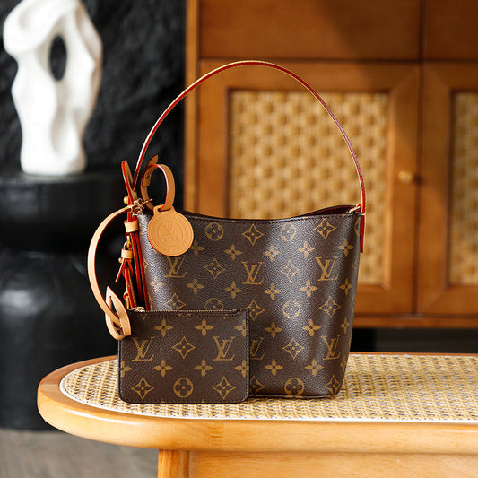 Louis Vuitton All In BB Bucket Bag – Monogram Canvas with Detachable Pouch