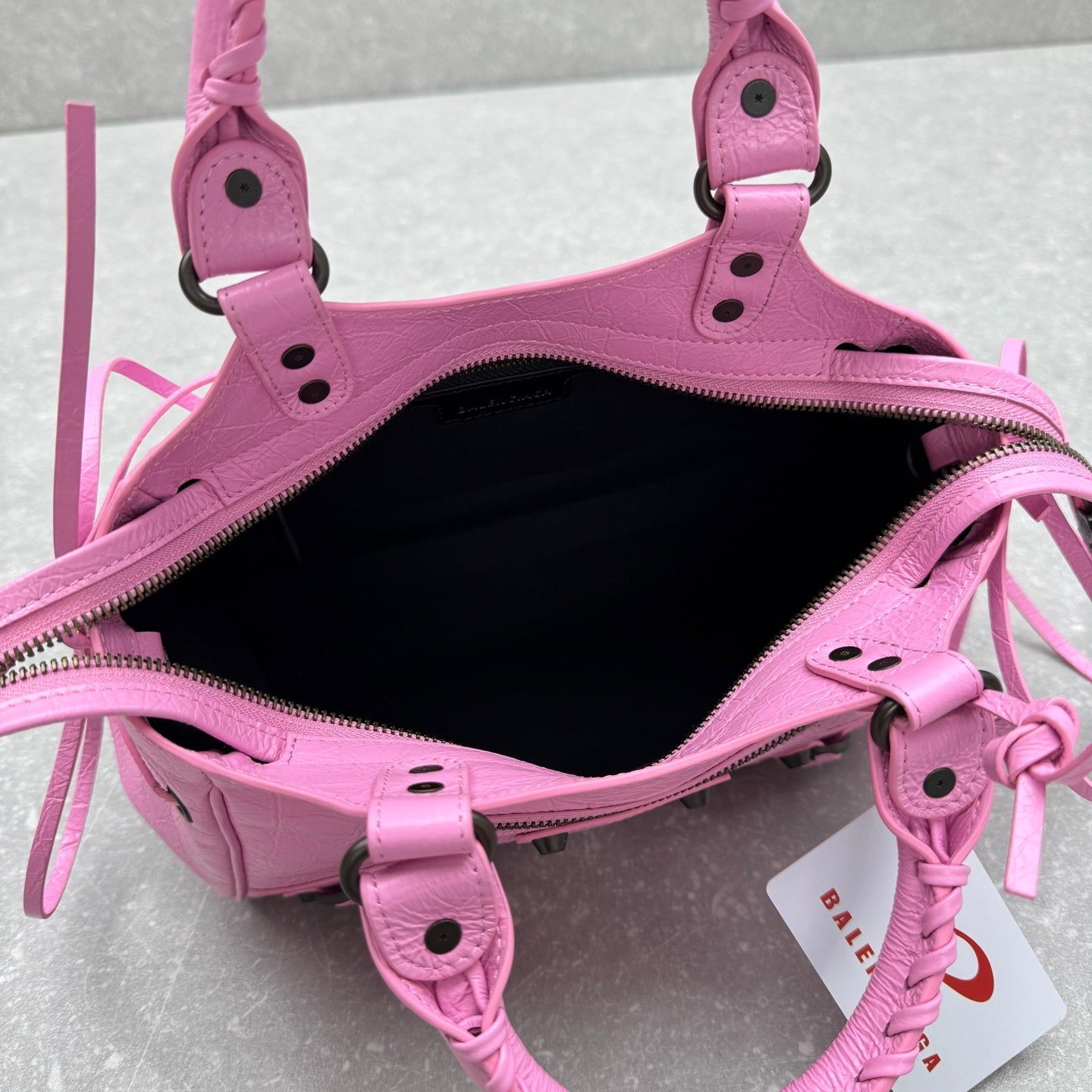 Balenciaga Le City Bubbly Pink Arena Lambskin