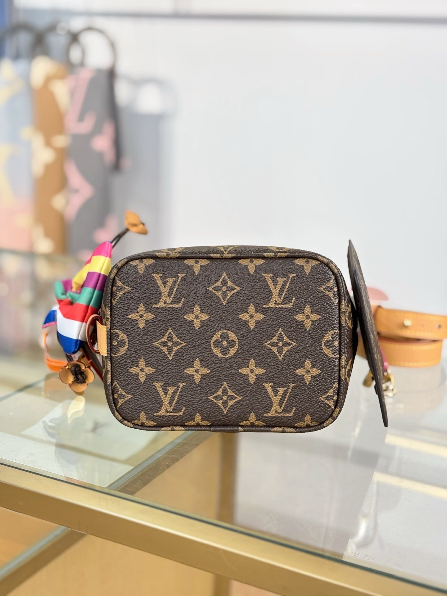 Louis Vuitton All In BB Bag in Monogram Canvas with Pink Lining