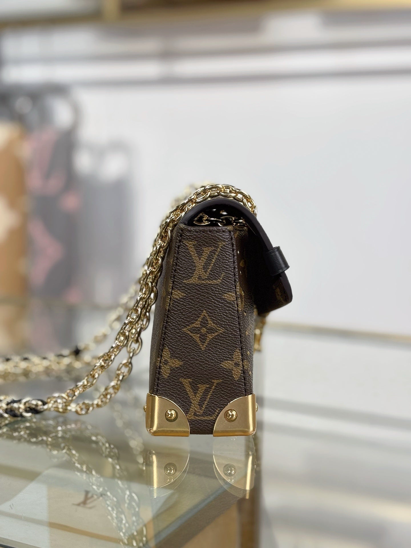 Louis Vuitton Monogram Trunkie Handbag in Iconic Monogram Canvas