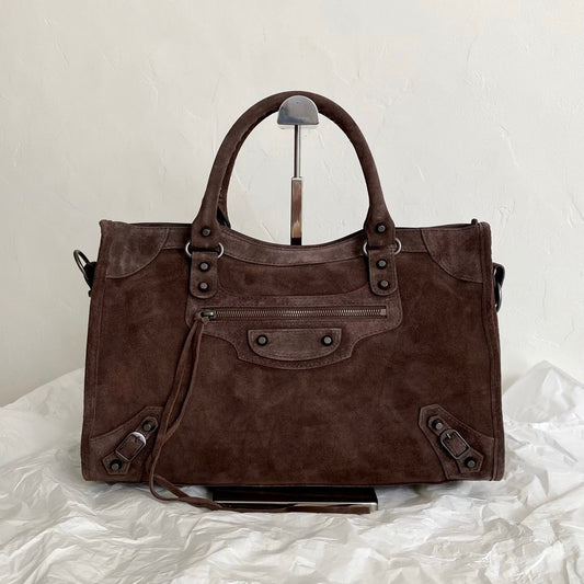 Balenciaga Le City Medium Leather Bag